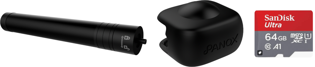 PanoX V2の付属品